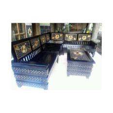 Kursi Tamu Minimalis Jati/Kursi Sudut/ Kursi Tamu Sudut/Mebel Minimalis/ Sofa Tamu/ Mebel Furniture Jepara Jakarta Depok Bekasi Tangerang
