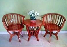 Kursi Teras Mangkuk Jati Berkualitas/ Kursi Teras Murah/ Kursi Teras Minimalis/Furniture/ Mebel/ Jakarta/Jepara