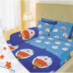 Lady Rose Doraemon Sprei Set 160x200x20cm (Queen Size) - Bantal 2