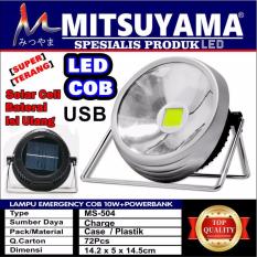 Lampu Emergency Cas Solar Mitsuyama MS504 / Lampu LED Gantung Sorot