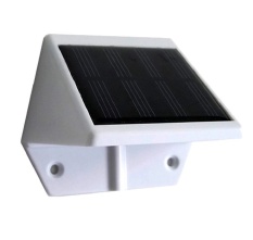 Lampu hias dinding tembok 4 LED solar power tenaga surya matahari cocok untuk dinding lorong tembok Rumah Ruko Rukan Kantor Mall Lobby Townhouse Villa Vila Kampus Sekolah SPBU minimarket konter HP 24 jam dll