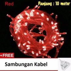 Lampu LED Dekorasi Dan Hias ELT N-1031 7STAR Tumblr Natal Twinkle Light 10 Meter FULL + FREE Colokan Sambungan KabelIDR25497. Rp 25.900
