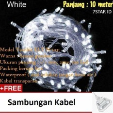 Lampu Hias ELT N-1031 7STAR Tumblr LED 10 Meter FULL + Ada Colokan Sambungan