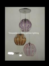 lampu hias gantung dekorasi ruang tamu minimalis 7267/3color