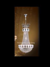 lampu hias kristal dekorasi ruang keluarga minimalis 91027/610