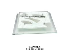 lampu hias plavon minimalis dekorasi teras rumah 47121-1