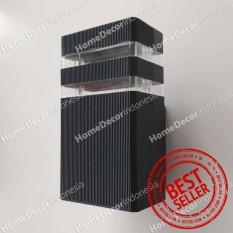 Lampu Hias Taman Pilar Rumah Minimalis Tempel Dinding Outdoor - Kotak