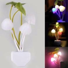 Lampu Jamur LED Unik / Lampu Tidur / Lampu Dekorasi Kamar / Lampu Sensor Cahaya
