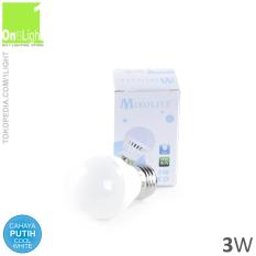 Lampu LED Bohlam 3W murah 3 Watt W 3watt Bulb bukan philips 4w 7w 13w
