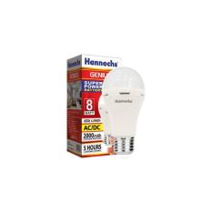 Lampu Led Hannochs Genius Emergency 8 Watt .