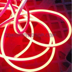 Lampu Led Neon Flex Lampu Selang Strip Merah (10 Meter)