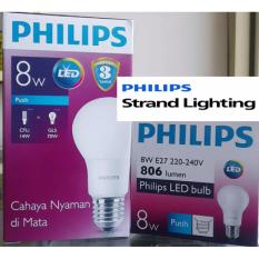Lampu LED Philips 8 W 8 Watt Putih