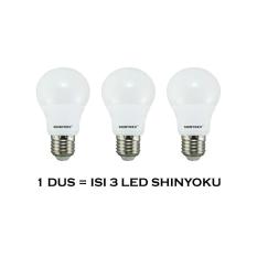 Lampu LED Shinyoku Isi 3 Pcs Garansi 1 Tahun / 5 Watt 7 Watt 9 Watt 12 Watt 14 Watt 17 Watt