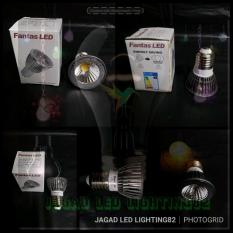 Lampu LED Sorot COB 3 Watt L Lampu Spotlight Fitting E27 L Lampu LED Halogen COB 3W - Hight Quality