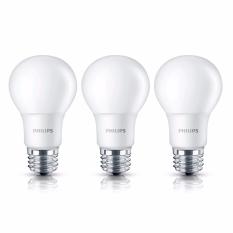 Lampu Philips LED Bulb 5 Watt E27 3000K 230V (Kuning) - 3 buah