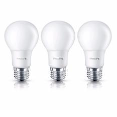 Lampu Philips LED Bulb 8 Watt E27 3000K 230V Kuning - 3 buah