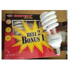 Lampu Shinyoku Spiral / 1 Paket Isi 3 Pcs Lamp / Garansi 1 Tahun