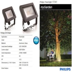 Lampu Sorot LED Floodlight Philips 10 Watt 17341 2700K