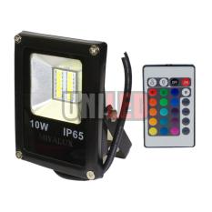 Lampu Sorot LED Warna-Warni RGB 10watt SMD Remote Control