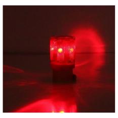 Lampu strobo strobe 6 led MERAH kedip solar power cocok untuk papan Plang RS Rumah Sakit Praktek Dokter ICU UGD Apotek Apotik Indomaret tempat cuci mobil warung konter counter HP pulsa 24 Jam truk BBM kontainer alat berat tiang tower radio BTS Dll