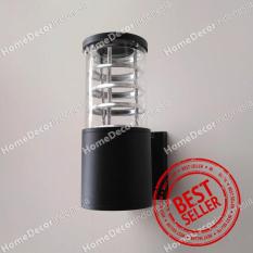 Lampu Tempel Dinding Taman Outdoor Rumah Minimalis Bulat Reflektor