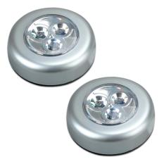 Lampu Tempel LED - Touch Lamp Stick n Click Emergency / Lampu Lemari - Isi 2 Pcs