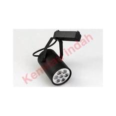 LAMPU TRACK SPOTLIGHT LED DINDING PLAFON 7WATT WHITE WARM WHITE
