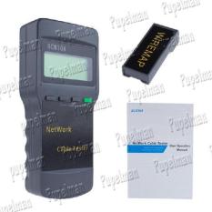 LAN Tester Digital Kabel Network Cable T21 LCD Multifunction Wiremap Network Tester CAT5 RJ45 cable LAN port Alat Deteksi Tes Test Jaringan 2. Memeriksa kesalahan kabel dari 5E 6E Cek Lokasi Konslet Error