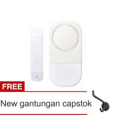 lanjar jaya Alarm Pintu Jendela Rumah Anti Maling - Door Window Entry Alarm + New Gantungan Capstok