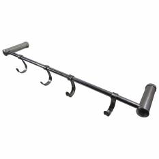 Lanjarjaya New Stainless Steel Dinding Mount Pemegang Gantungan Handuk Dan Kait Bar Di Kamar Mandi
