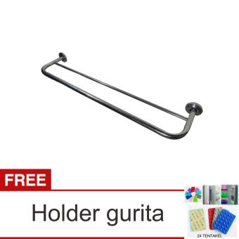 Lanjar jaya Gantungan Type S Stainless Steel Rack 5 Layers PantsHangers + Peeler. Source ·