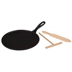 Le Creuset Gusseisen Crêpes-Pfanne 27 cm, black - intl