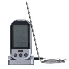 Digital Nirkabel Jarak Jauh Waktu Termometer Makanan For Oven, Panggangan, BBQ, Rumah Memasak Leegoal