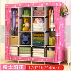 Lemari Baju Portable Jumbo 4 Skak