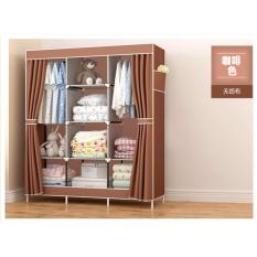 Lemari Baju / Rak Pakaian / Wardrobe Gy 28 Coffee