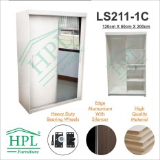 Lemari Pakaian 2 Pintu Sliding-LS2P-1C
