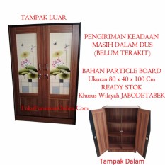 Lemari Pakaian Anak Kecil Kayu Type Lotus