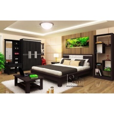 Lemari Pakaian, Meja Rias, Dipan, Nakas, Rak Buku, Meja Bedroom Set By Furniture Minimalis