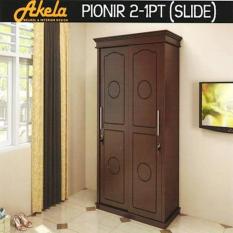 Akela - Lemari Pakaian Pionir 2 (Slide) - 3 Pintu (Khusus kota Medan saja + Free Ongkir)