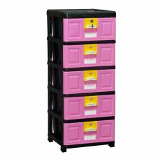 Lemari Plastik Napolly STB 500 BK1