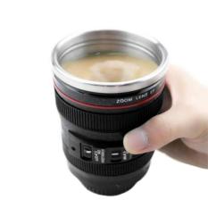 Lens Cup Self Stirring Mug Canon 24-105mm / Gelas Pengaduk bentuk Lensa Kamera