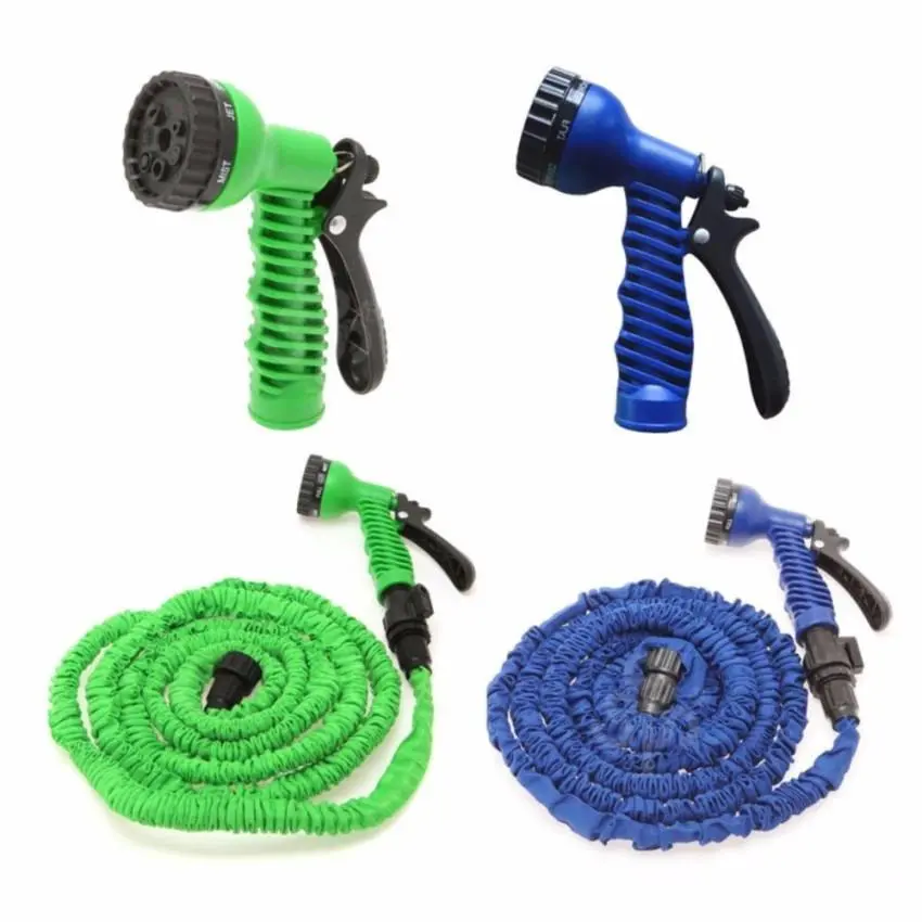 ... Harga leoshop888 selang air elastis semprotan air original magic hose 15 meter warna HARGALOKA