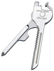 liebao Blin® Mini Outdoor 6-in-1 Utility Key Multitool Edc Tool Keychain for Auto, Camping, Hardware - intl