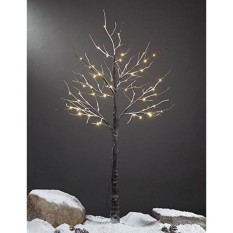 Lightshare 5 Kaki Salju Pohon Bersayap, ED Lampu, Hangat Putih, untuk Pohon Natal dan Natal Dekorasi Desa, Ide Dekorasi untuk Rumah, Festival, dan Pesta, Penggunaan Indoor dan Outdoor-Intl