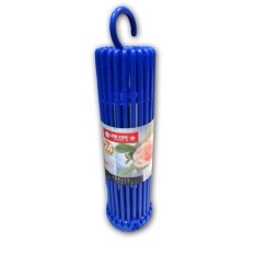 Lion Star Folding Hanger Jemuran Baju 24 Stick - warna biru&merah