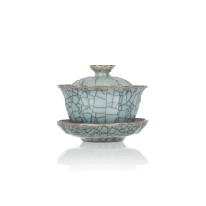 Long Quan Ice Veins Celadon Huakou Gaiwan 120ml 4.06 oz - intl