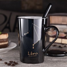 Mug Komik dan Animasi Penggunaan Rumah Tangga Kopi Cangkir Chien Ambil untuk Menutupi Horoskop Besar Mug-Internasional