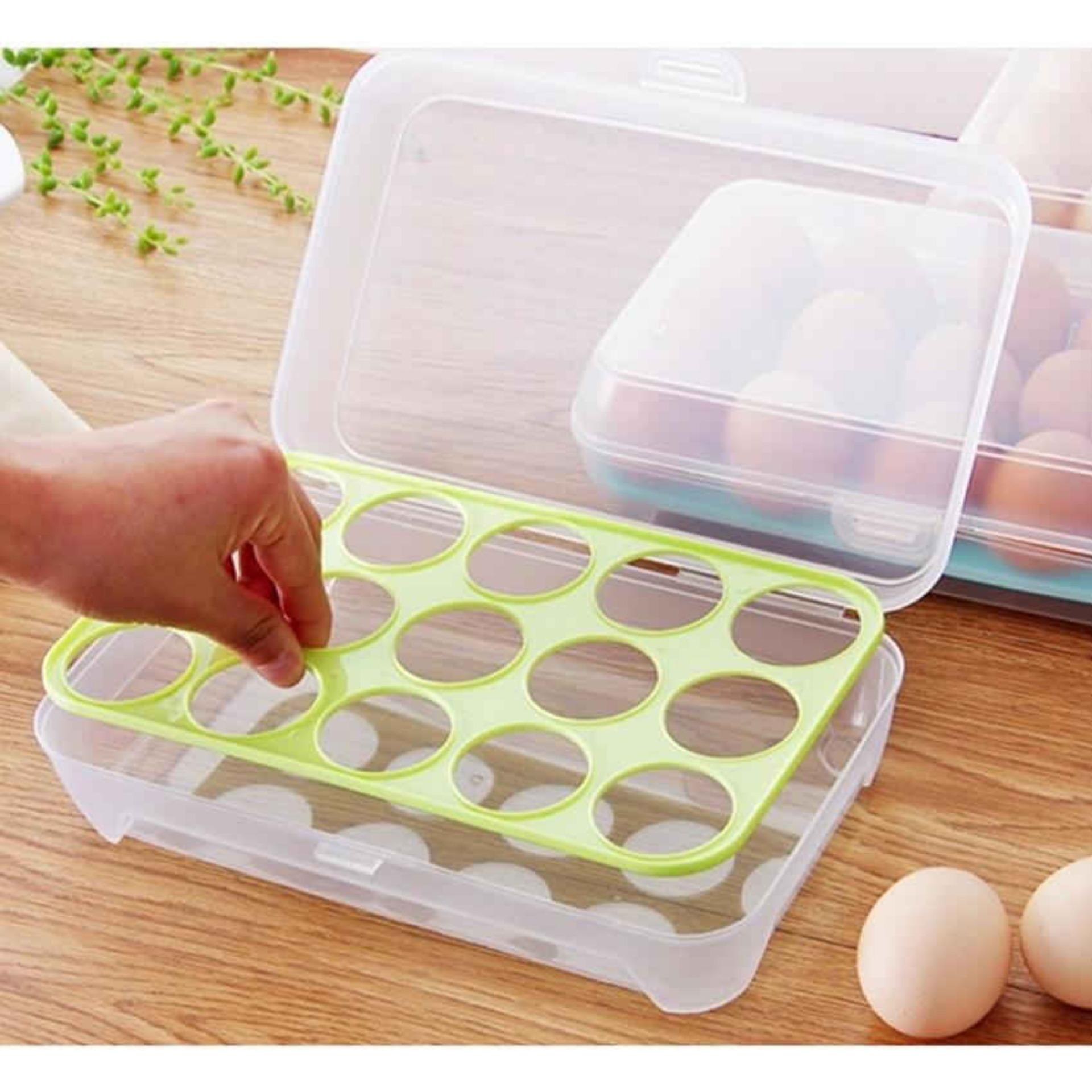 Lullaby egg box Penyimpanan Telur ISI 15 / Rak Telur / Kotak Telur Lullaby egg box Penyimpanan Telur ISI 15 / Rak Telur / Kotak Telur