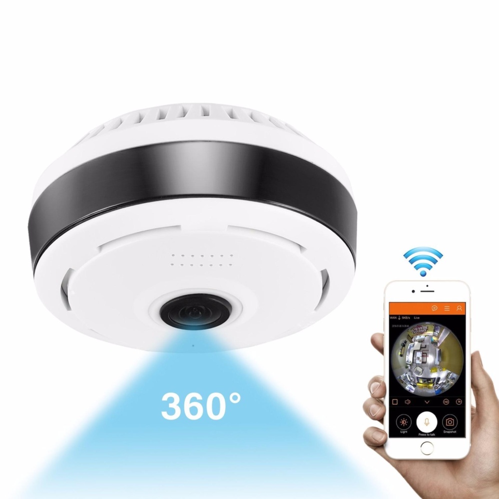360° Derajat Panorama Kamera Wifi Indoor IP Camera Wireless Fisheye Bayi Monitor With Night Vision 2-Way- Audio Bandung Photo: “-ANAK & Hewan Peliharaan Rumah Kamera Keamanan Sistem With IOS/Android App For Daerah Besar Monitoring-Intl