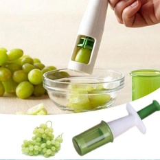 Magicworldmall Alat Dapur Praktis Anggur Slicer Memotong Tomat Ceri Salad Sayuran Buah Pemotong Alat Dapur Rumah-Internasional